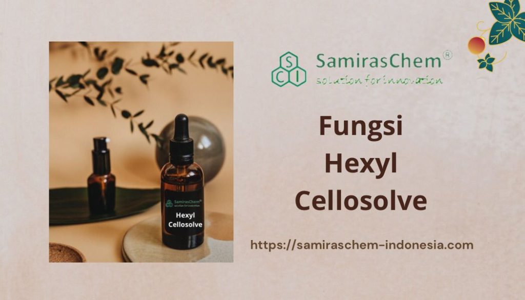 fungsi hexyl cellosolve