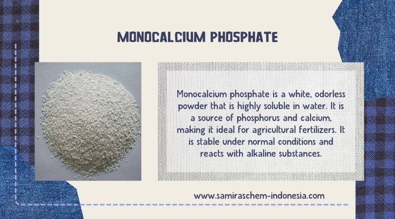 kinetika kimia monocalcium phosphate