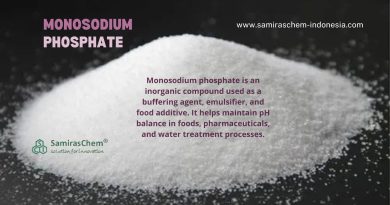 sifat kimia monosodium phosphate